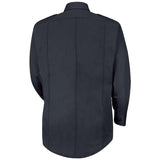 HORACE SMALL 100% COTTON BUTTON FRONT SHIRT - DARK NAVY